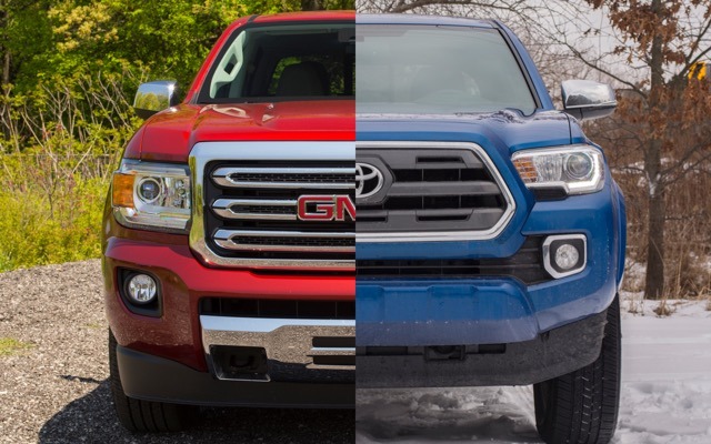 More information about "Review: 2016 GMC Canyon SLT Crew Cab & Toyota Tacoma Limited Double Cab"