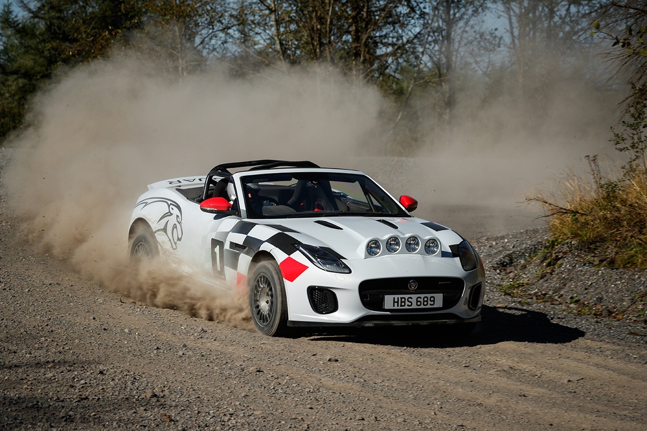 More information about "Jaguar Unleashes An F-Type Rally Car"