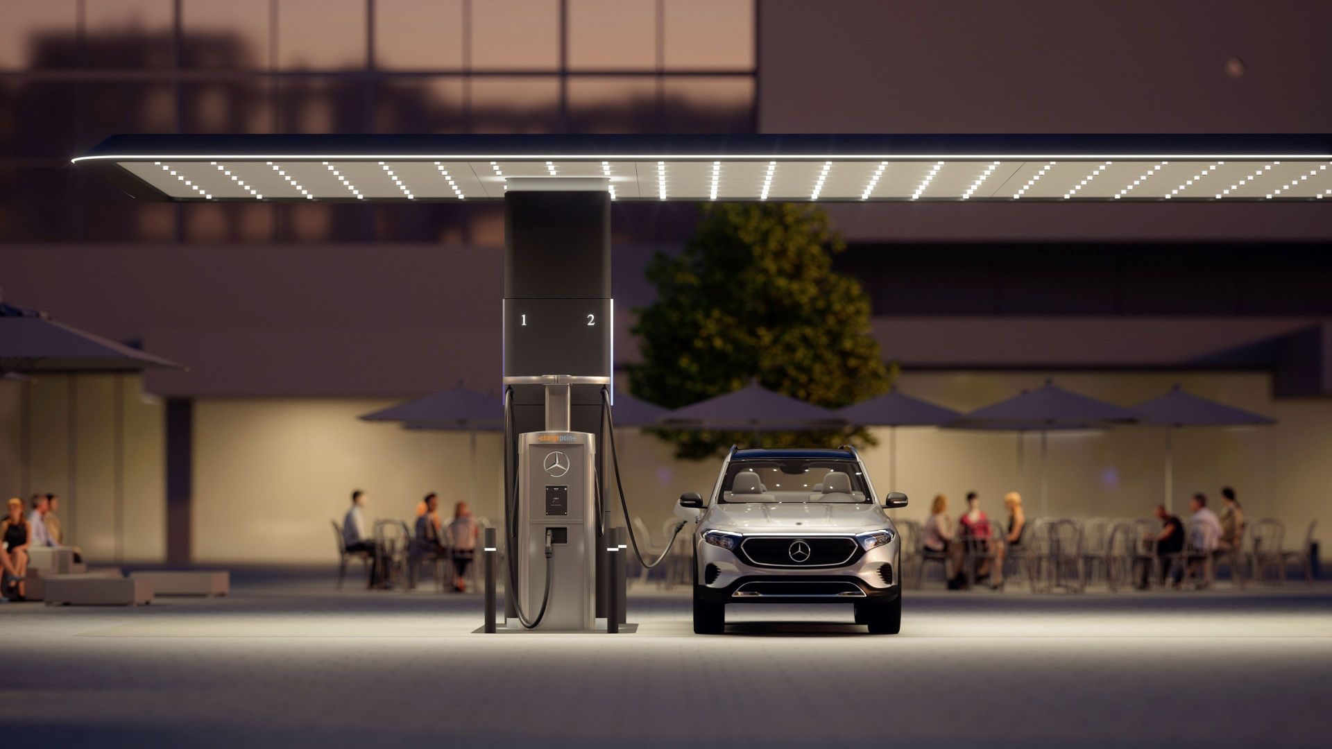 Mercedes-Benz Announces Their New EV Charging Network