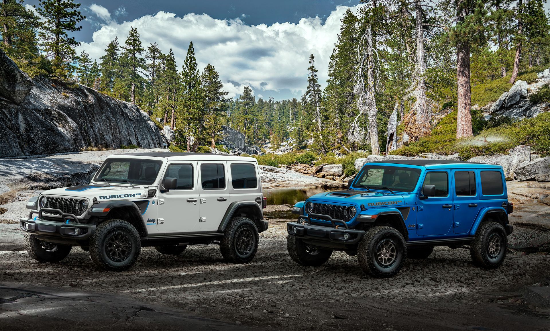 20th Anniversary Editions of 2023 Wrangler Rubicon 4xe and Wrangler Rubicon 392