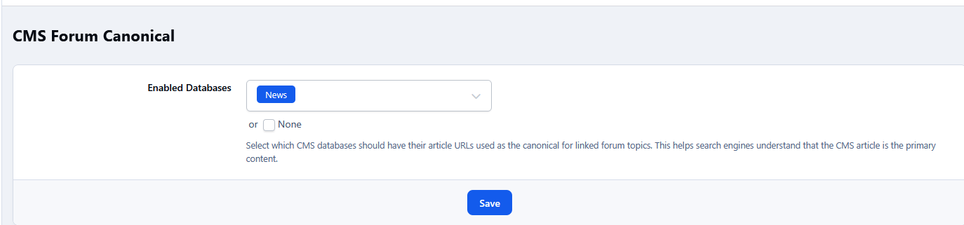 CMS Canonical App for IPS V5